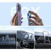universal magnetic car phone holder, view 8 - MRSLM
