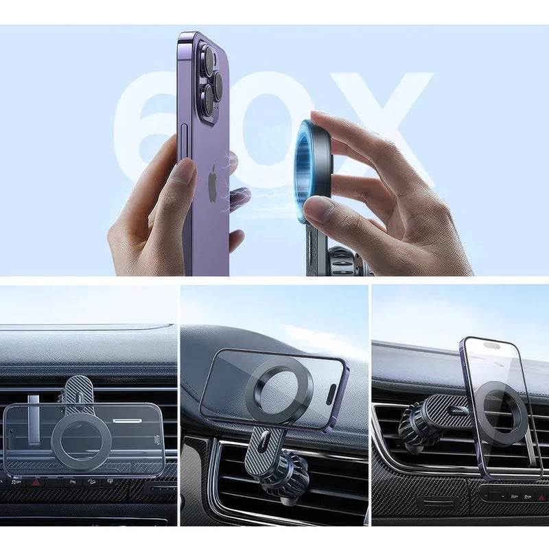 universal magnetic car phone holder, view 8 - MRSLM