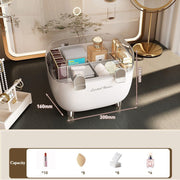 lipstick holder organizer with dustproof lid, view 3 - MRSLM