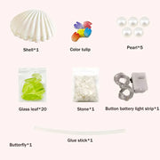 shell tulip night lamp, view 15 - MRSLM