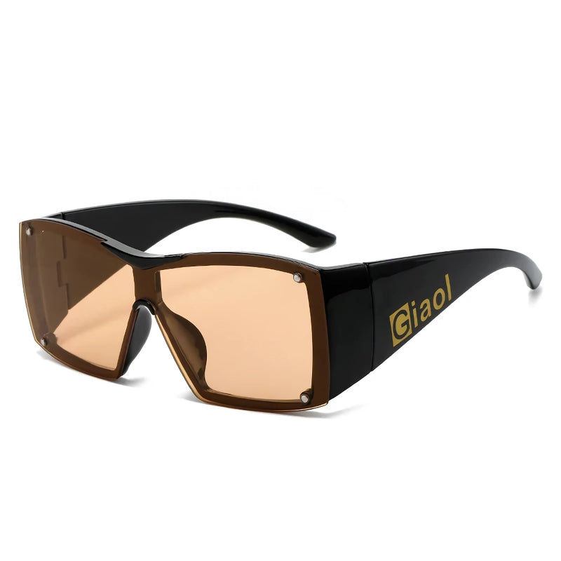 oversized square sunglasses, view 3 - MRSLM