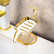 ceramic soap rack with drainage, view 3 - MRSLM