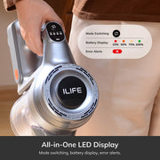 Cordless handheld vacuum cleaner, view 5 - MRSLM