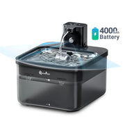 stainless steel automatic cat water fountain, view 7 - MRSLM