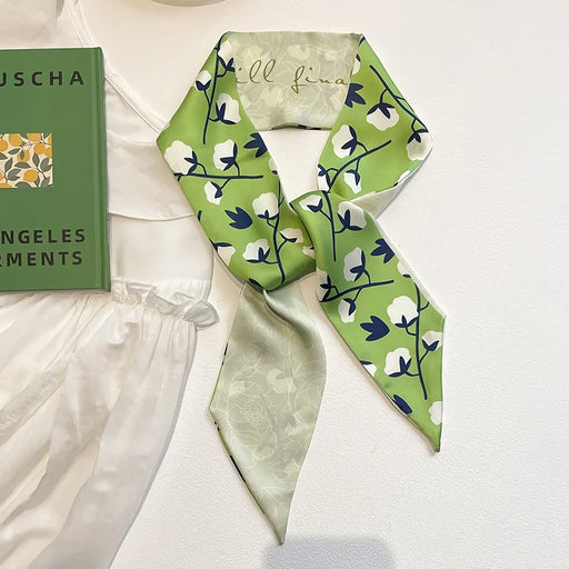 floral skinny scarf - MRSLM