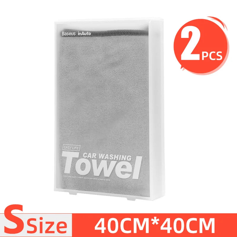 ultra-soft microfiber car wash towel, view 2 - MRSLM