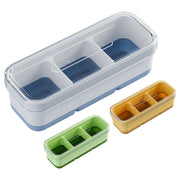 square ice cube tray with lid, view 11 - MRSLM
