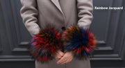 Imitation rabbit hair wrist covers, view 19 - MRSLM