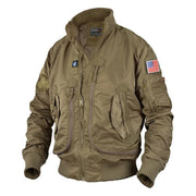 men's baseball pilot jacket, view 8 - MRSLM
