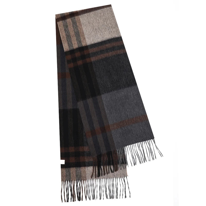 classic plaid unisex scarf, view 10 - MRSLM