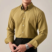 men's contrast stripe shirt, view 5 - MRSLM