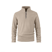 Men's half-zip polar fleece pullover, view 2 - MRSLM