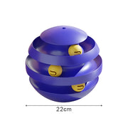 3-layer cat toy tower, view 2 - MRSLM
