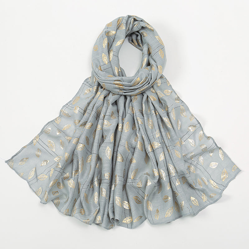 gold glitter scarf, view 5 - MRSLM