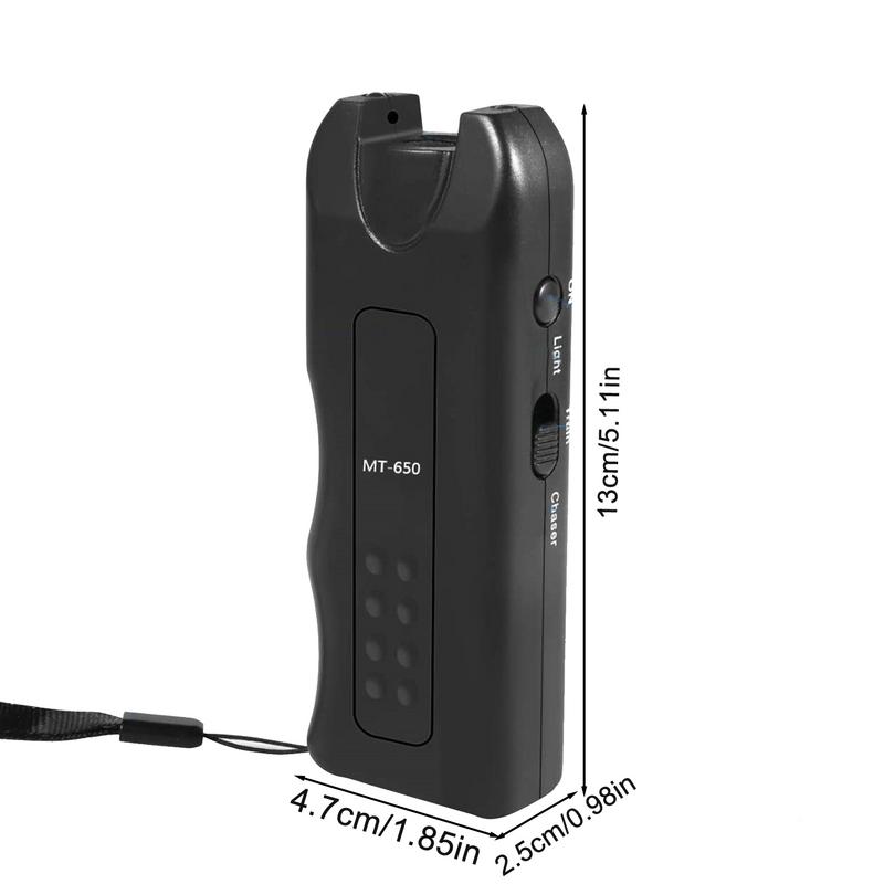 ultrasonic dog trainer with LED flashlight, view 7 - MRSLM