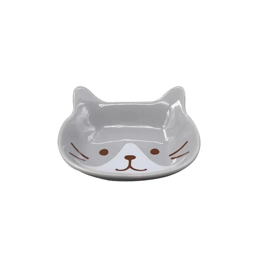 cat ceramic seasoning dish, view 3 - MRSLM