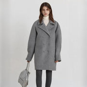 women's double-breasted coat - MRSLM