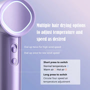 high-speed electric hair dryer, view 5 - MRSLM