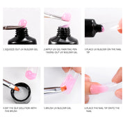 nail extension gel liquid, view 4 - MRSLM