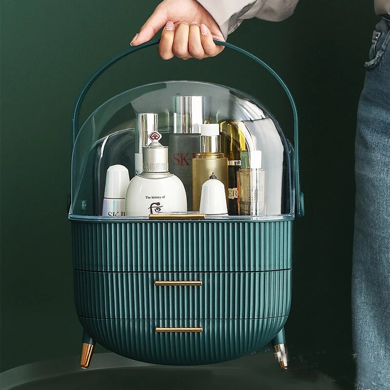 waterproof makeup organizer box, view 10 - MRSLM