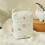 floral embroidered mommy bag, view 5 - MRSLM