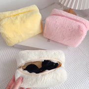soft plush makeup bag, view 8 - MRSLM