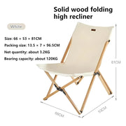 portable camping folding chair, view 2 - MRSLM