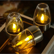 solar led candle lantern, view 5 - MRSLM