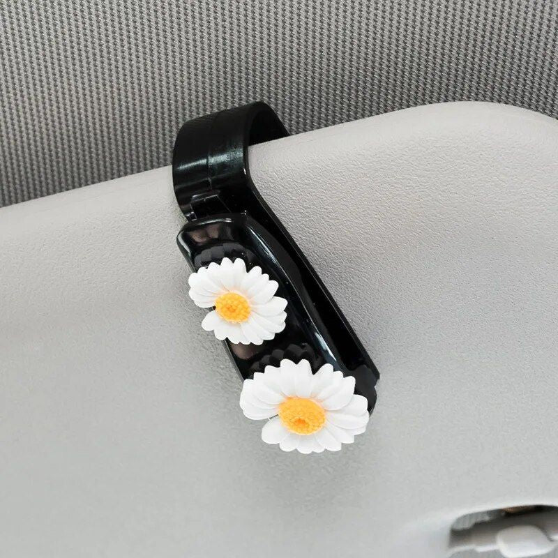 Compact Car Sun Visor Organizer with Sunglasses Holder