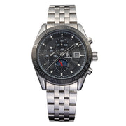 men's automatic luminous calendar watch, view 5 - MRSLM