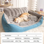 cozy winter warm dog bed, view 6 - MRSLM