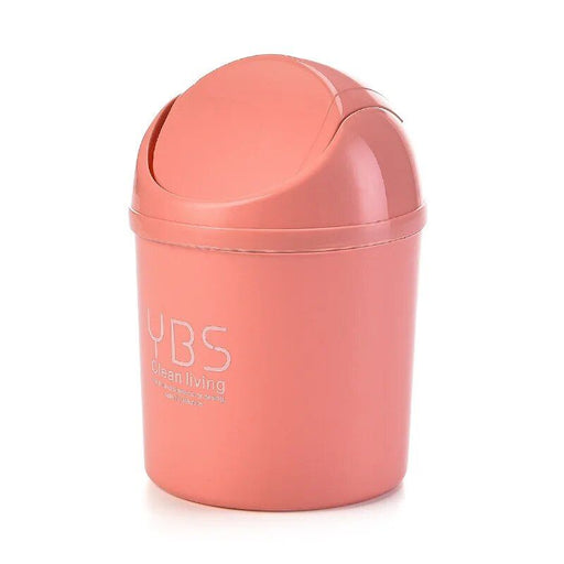 rolling lid mini trash bin, view 4 - MRSLM