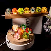 luminous colored glaze dragon beads sphere - MRSLM