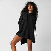 cozy oversized hoodie with pockets, view 2 - MRSLM
