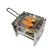 portable nonstick BBQ frying plate - MRSLM