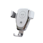 10w qi wireless charger car mount, view 2 - MRSLM