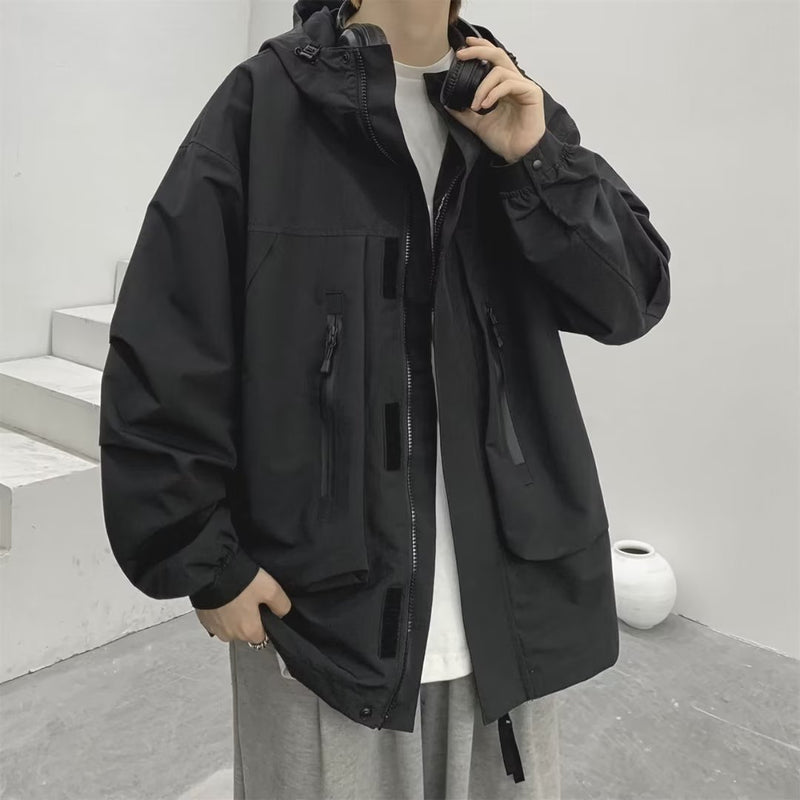 men's long-sleeve polyester jacket, view 4 - MRSLM
