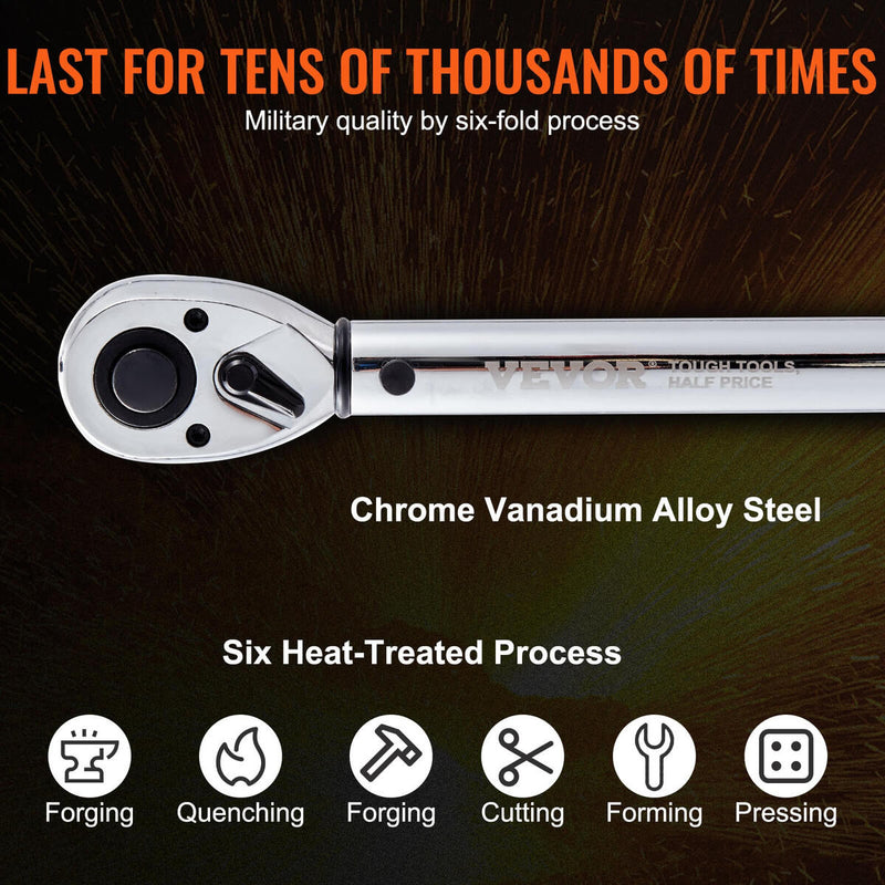 Precision mechanical torque wrench set, view 6 - MRSLM