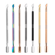 stainless steel cuticle pusher, view 7 - MRSLM