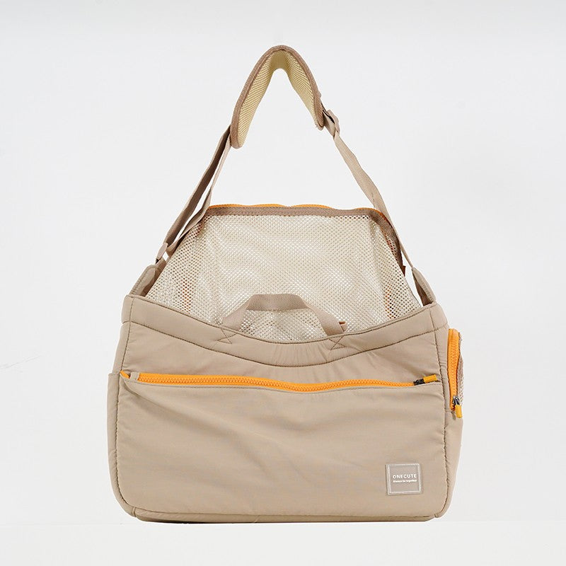 pet carrier shoulder bag, view 4 - MRSLM