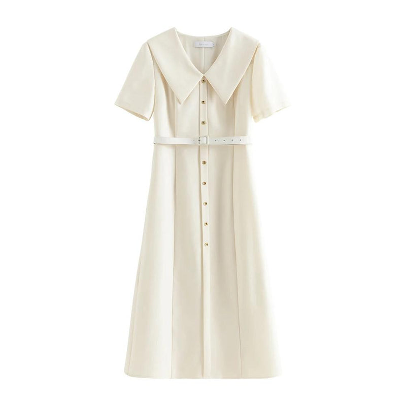mid-calf summer dress, view 6 - MRSLM