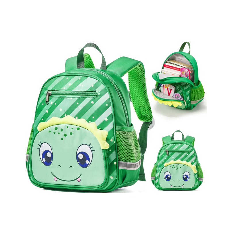 kid's 14-inch dinosaur backpack, view 8 - MRSLM
