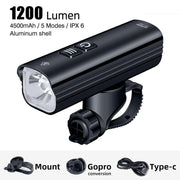 cycling headlight, view 4 - MRSLM