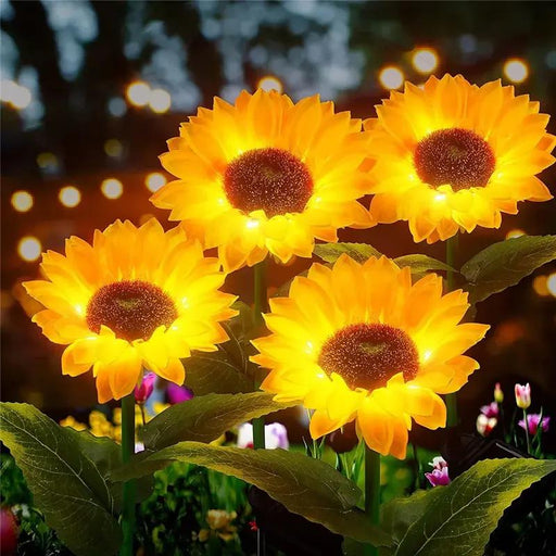 solar sunflower lights - MRSLM