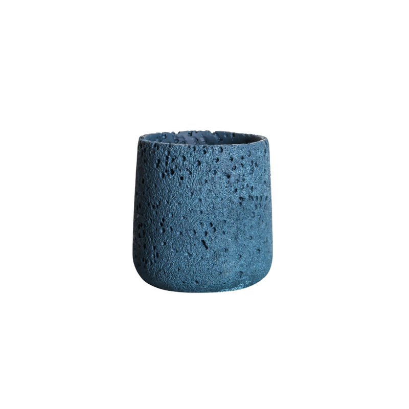 nordic perforated cement bonsai flower pot, view 18 - MRSLM