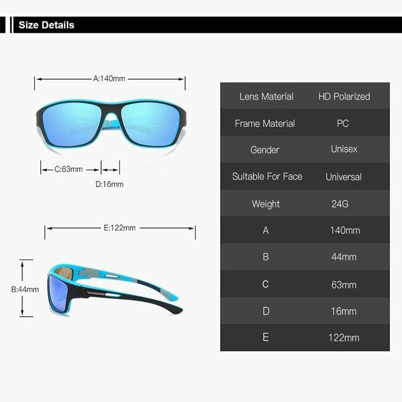 polarized cycling sunglasses, view 13 - MRSLM