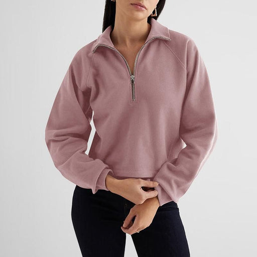 fleece zip-up hoodie for women - MRSLM