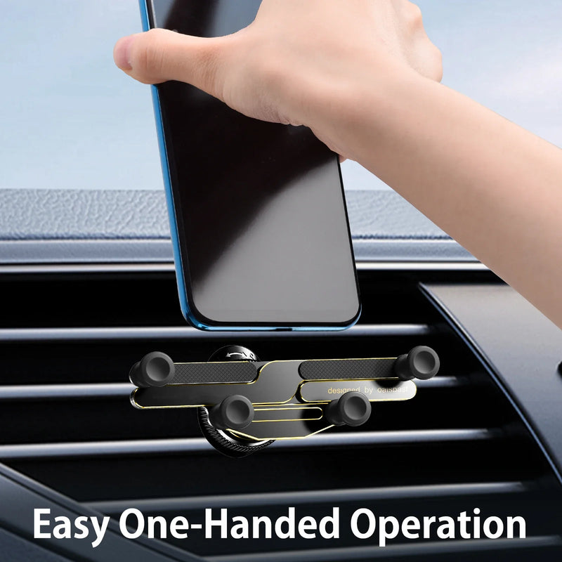 gravity alloy car phone holder, view 9 - MRSLM