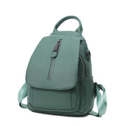 women's genuine leather multi-layer backpack, view 11 - MRSLM