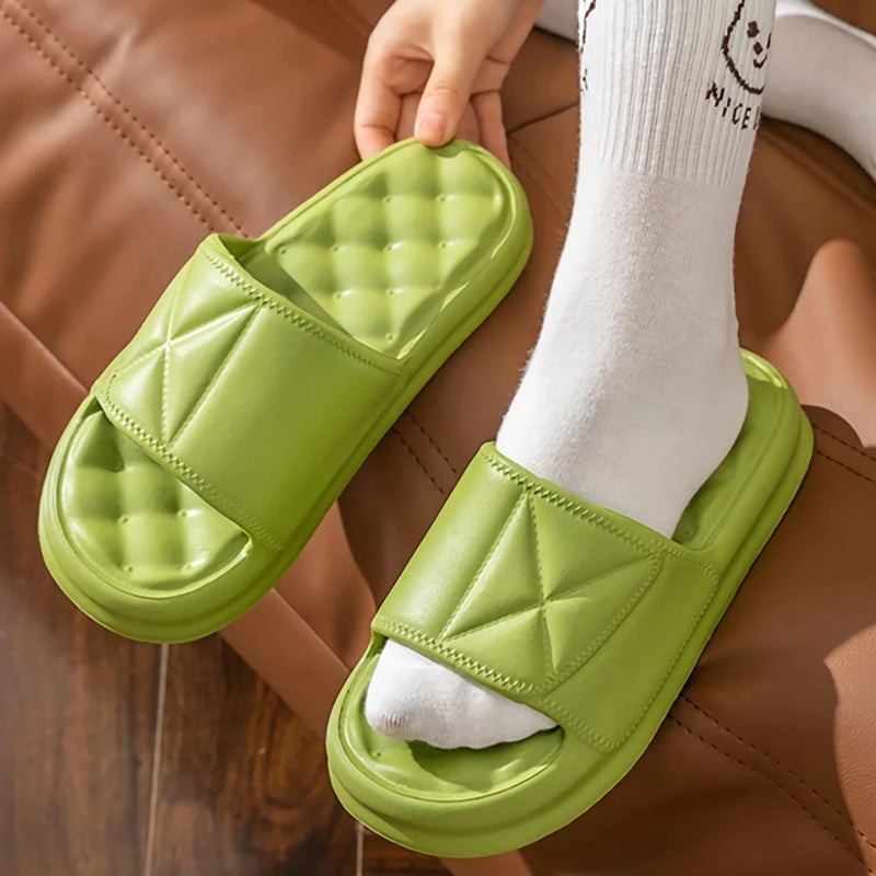 women's platform massage slippers, view 7 - MRSLM